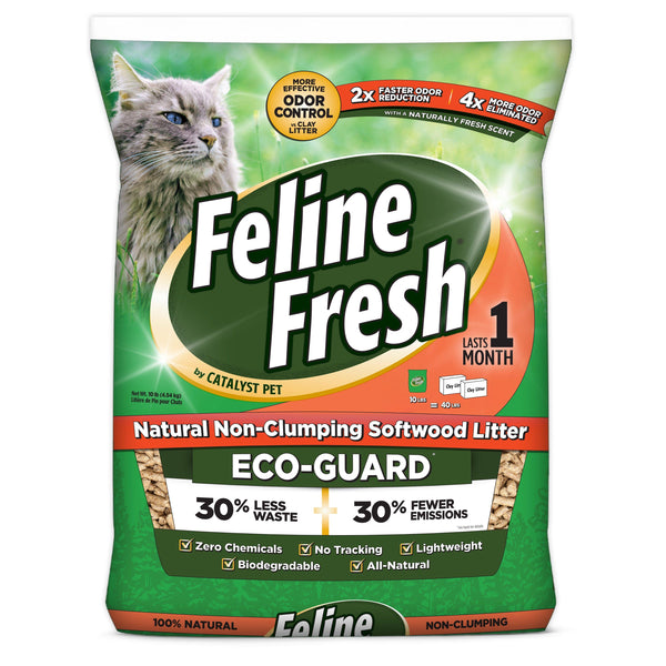 Feline Fresh Natural Non-Clumping Softwood Cat Litter