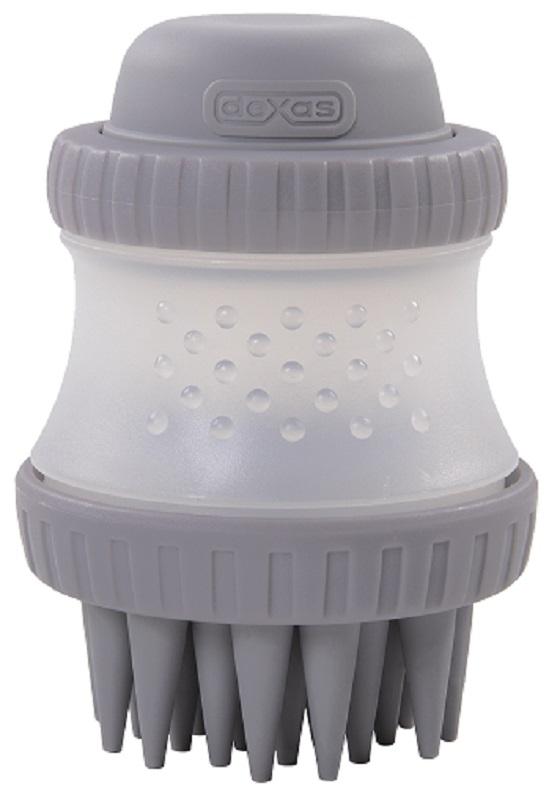 Dexas ScrubBuster Dog Washing Brush, Light Grey