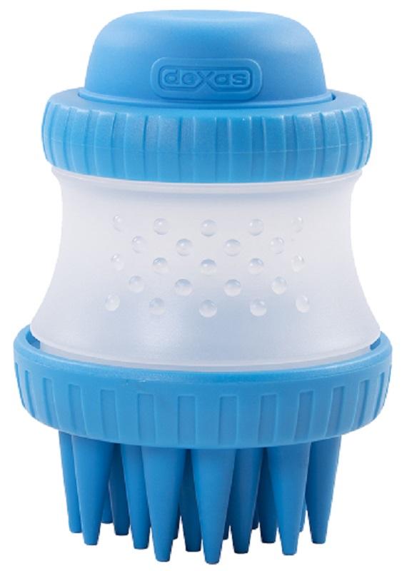 Dexas ScrubBuster Dog Washing Brush, Pro Blue