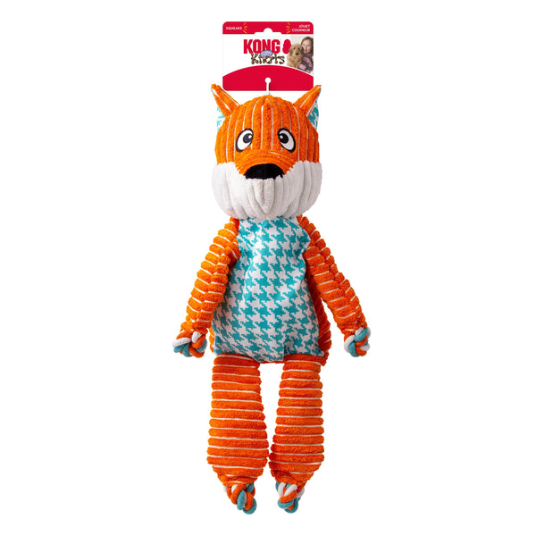 KONG Floppy Knots Jumbo Fox Dog Toy