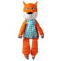 KONG Floppy Knots Jumbo Fox Dog Toy