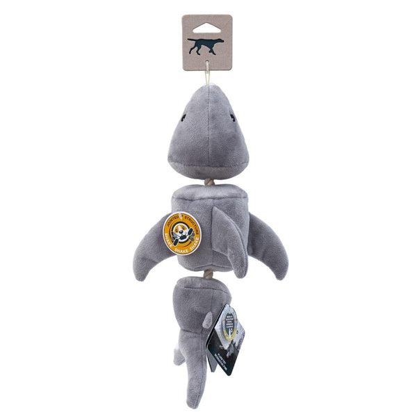 Tall Tails Jointed Shake Play Shark Plush Dog Toy