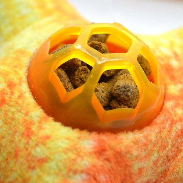 Meowijuana Knock 'N Nibble Starfish Treat Dispensing Cat Toy