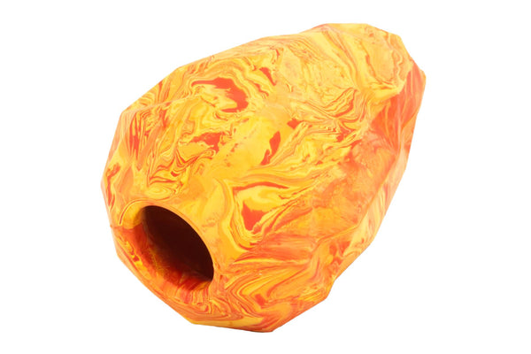 Ruffwear Gnawt-a-Cone Dog Toy, Salamander Orange