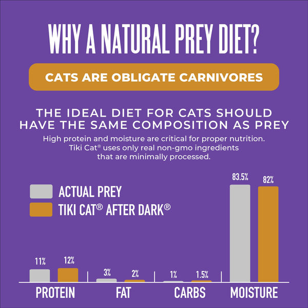 Tiki Cat After Dark Shreds Turkey & Turkey Liver in Broth Wet Cat Food Can