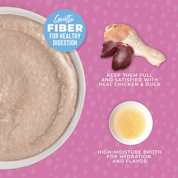 Tiki Cat Baby Mousse Chicken, Duck & Duck Liver in Broth Wet Cat Food Pouch