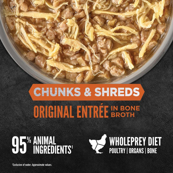 ORIJEN Chunks & Shreds Original Entree Wet Cat Food Can (CA)