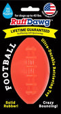 RuffDawg Football Dog Toy, Color Varies