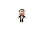 Multipet Paul Frank Julius Monkey Dog Toy