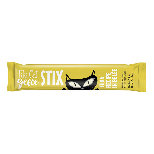 Tiki Cat Gelee Stix Thon en Gelée Friandises Humides pour Chats