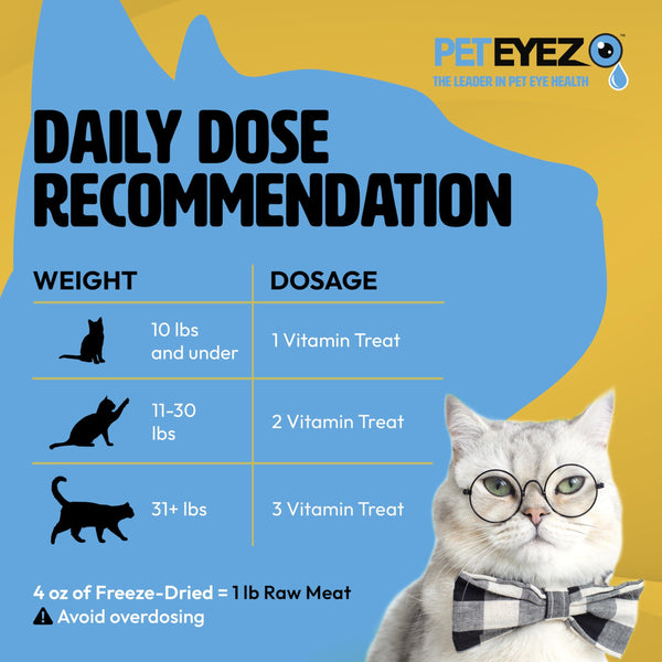 Pet Eyez Friandises pour chats aux vitamines Whitefish