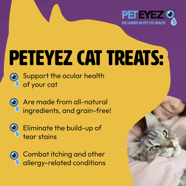 Pet Eyez Friandises pour chats aux vitamines Whitefish