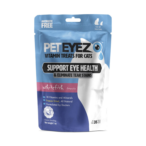 Pet Eyez Friandises pour chats aux vitamines Whitefish