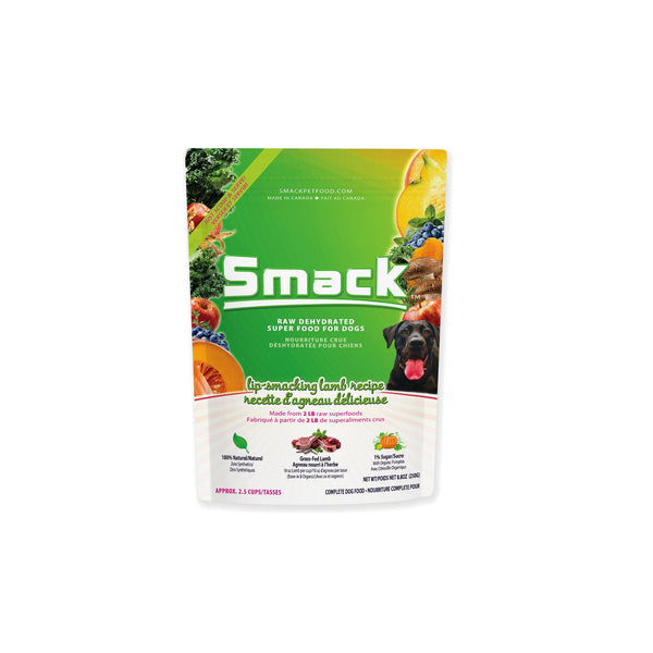 Smack Pet Food Lip-Smacking Lamb Dehydrated Dog Food