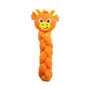 Outward Hound Nina Ottosson Twistiez Dragon Treat Puzzle Plush Dog Toy, Orange
