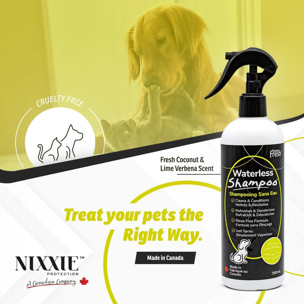 Enviro Fresh Coconut Lime Verbena Waterless Dog Shampoo