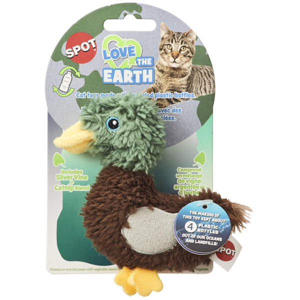 Ethical Spot Love the Earth Barnyard Bird Cat Toy, Assorted