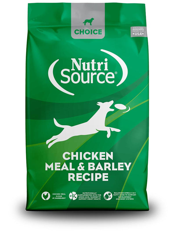 NutriSource Choice Chicken Meal & Barley Dry Dog Food