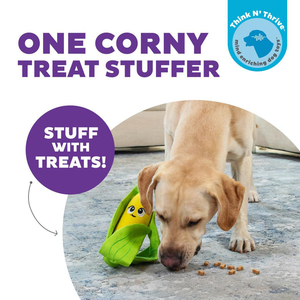 Outward Hound Hide N' Find Corn Puzzle Dog Toy