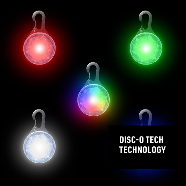 Nite Ize SpotLit Disc-O Tech Rechargeable Carabiner Light for Dog Collars