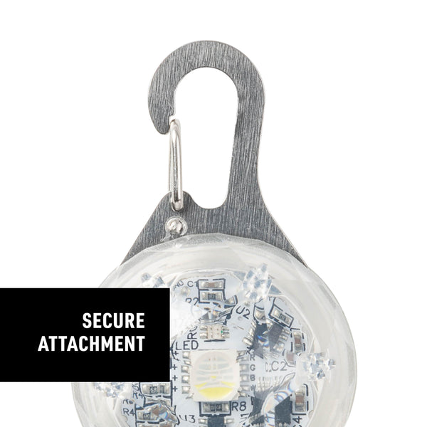 Nite Ize SpotLit Disc-O Tech Rechargeable Carabiner Light for Dog Collars