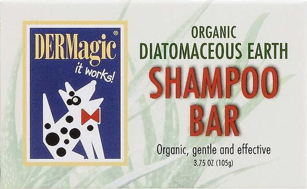 DERMagic Diatomaceous Earth Dog Shampoo Bar, 3.75-oz