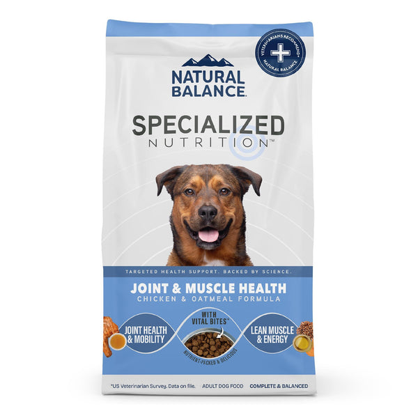 Natural Balance Specialized Nutrition Joint & Muscle Chicken & Oatmeal Dry Dog Food