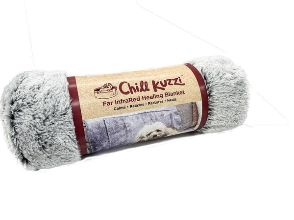 Dog Gone Smart Chill Kuzzi FIR Dog Blanket, Grey