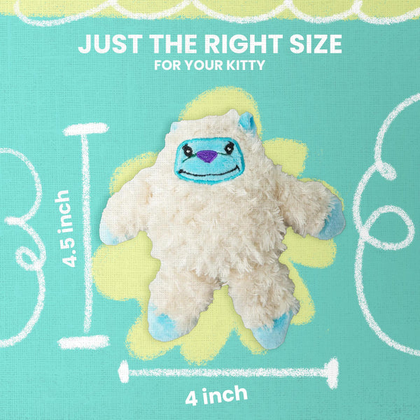 Snugarooz Kitty Yeti with Catnip Cat Toy