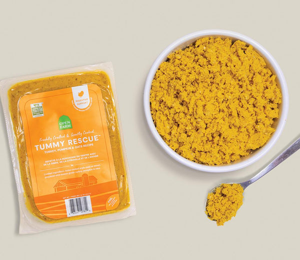 Open Farm Gently Cooked Tummy Rescue Recipe Frozen Dog Food