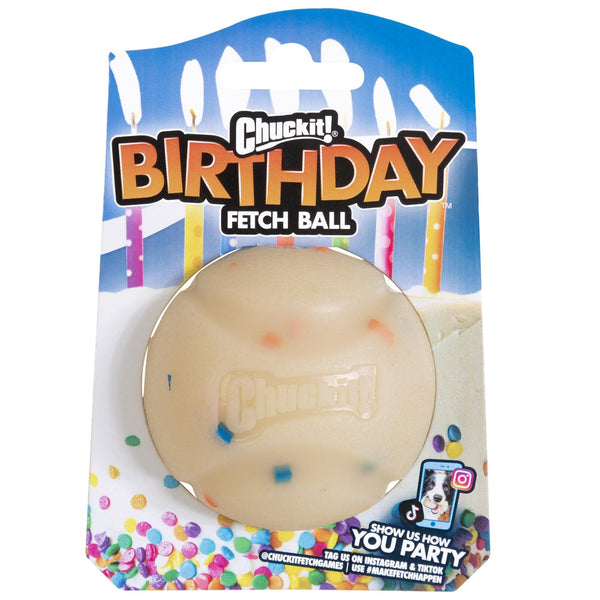 Chuckit! Birthday Fetch Ball Dog Toy