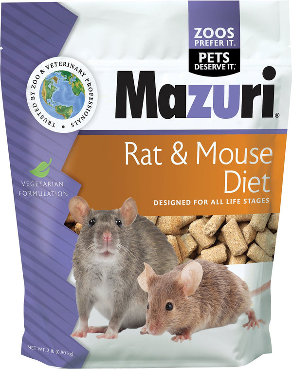 Mazuri Nourriture pour Rats et Souris, 2-lb