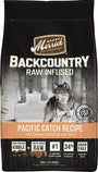 Merrick Backcountry Raw Infusé Recette Pacific Catch avec Saumon, Poisson blanc et Truite Croquettes pour chien sans céréales
