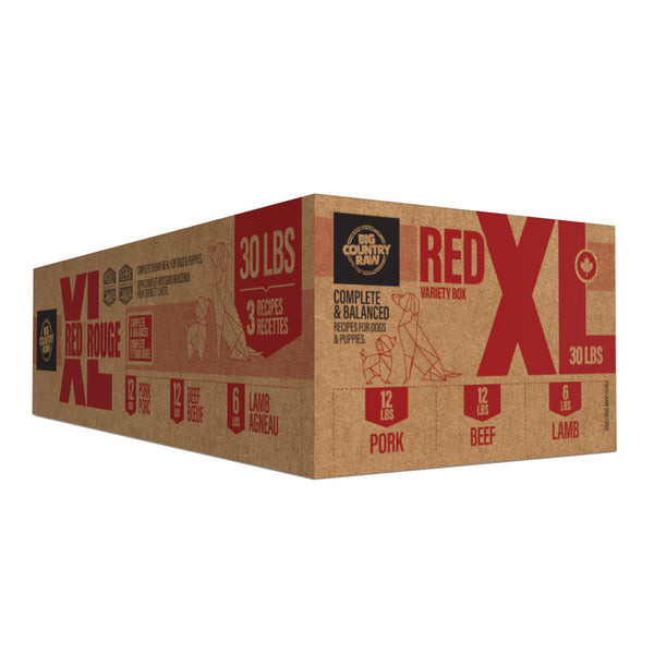 Big Country Raw XL Red Frozen Dog Food