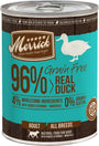 Merrick Grain-Free Real Duck Canned Dog Food