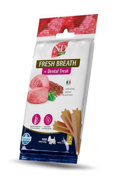 Farmina N&D Quinoa Fresh Breath Lamb Adult Mini Dog Treats