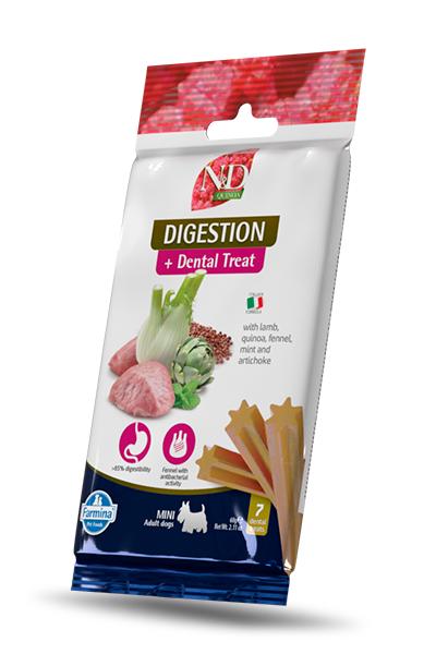 Farmina N&D Quinoa Digestion Lamb Adult Mini Dog Treats
