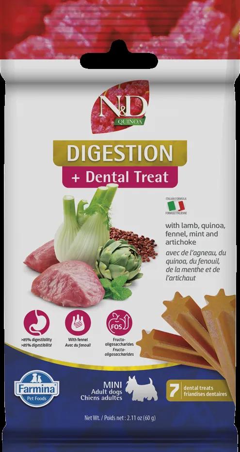 Farmina N&D Quinoa Digestion Lamb Adult Mini Dog Treats