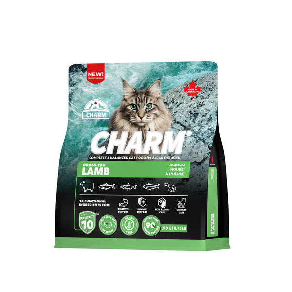 Charm Pet Food Grass-Fed Lamb Dry Cat Food