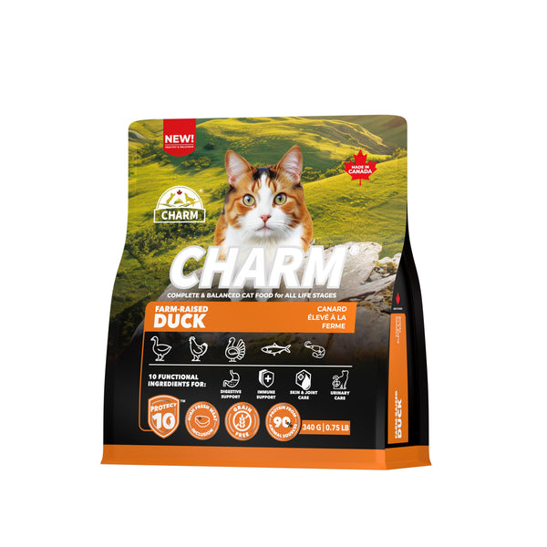 Charm Pet Food Farm-Raised Duck Dry Cat Food