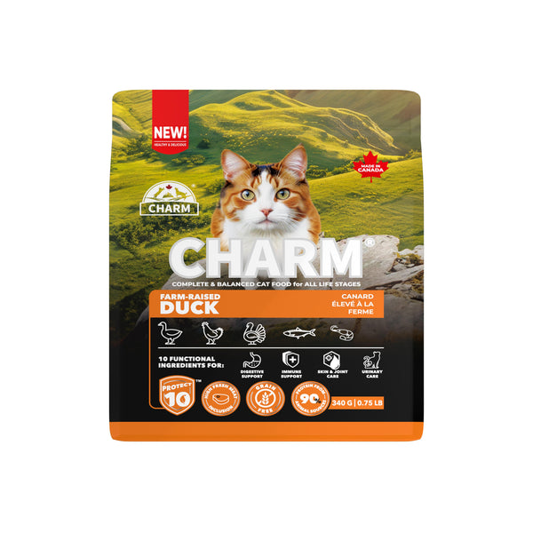 Charm Pet Food Farm-Raised Duck Dry Cat Food