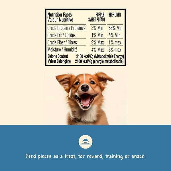 Benny Bully's Deep Purple Freeze-Dried Dog Treats