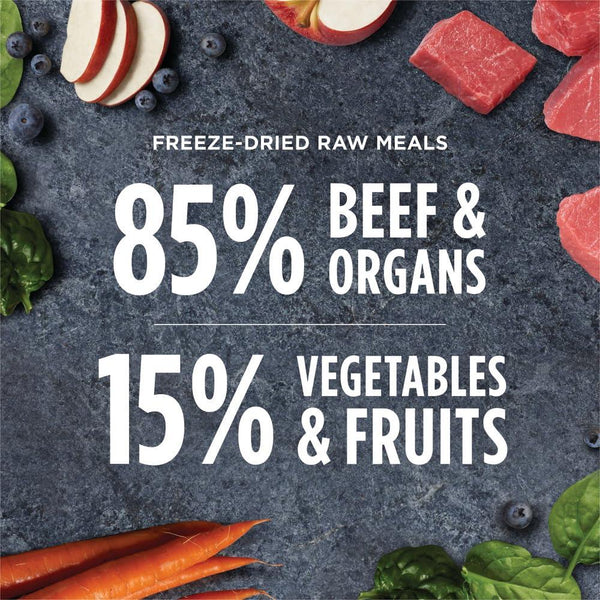 Instinct Raw Meals Real Beef Freeze-Dried Dog Food