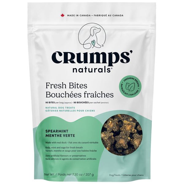 Crumps' Naturals Fresh Bites Spearmint Dog Treats