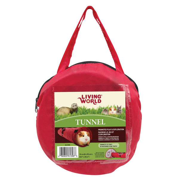 Living World Small Animal Tunnel, Color Varies