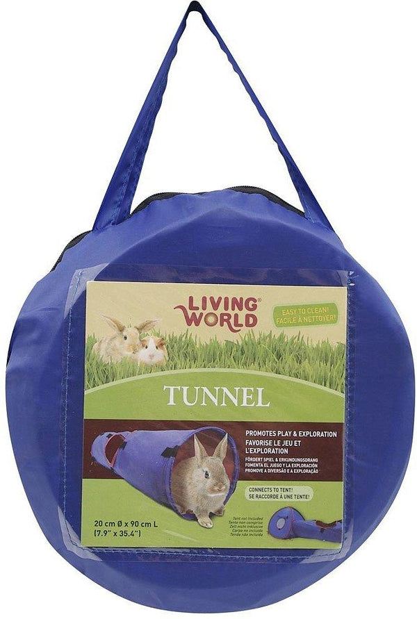 Living World Small Animal Tunnel, Color Varies