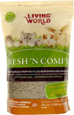 Living World Fresh 'N Comfy Small Animal Bedding, Tan