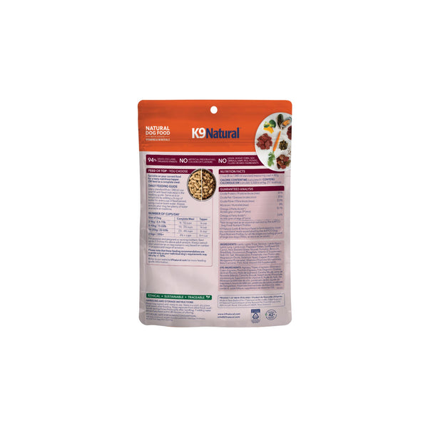 K9 Natural New Zealand Lamb & Venison Feast Grain-Free Freeze-Dried Dog Food