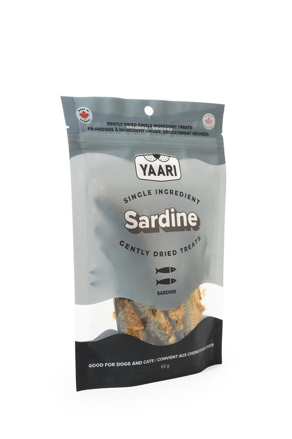 Yaari Single Ingredient Sardine Gently Dried Dog & Cat Treats