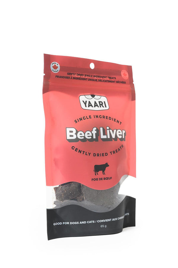 Yaari Single Ingredient Beef Liver Gently Dried Dog & Cat Treats